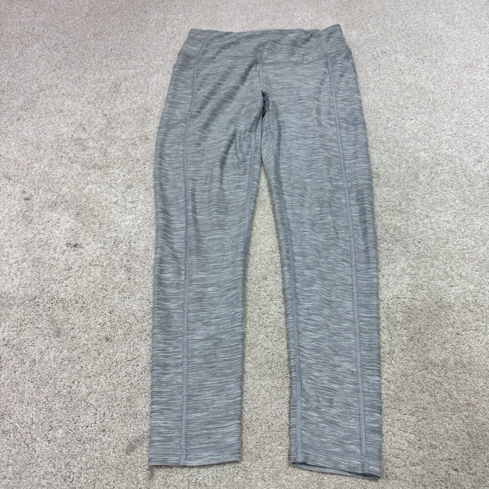 Victoria’s Secret Leggings Gray Pull On Pockets Women’s Size 8
